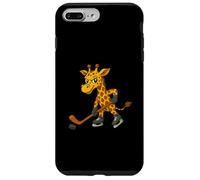 Jugador de hockey sobre hielo Funny Giraffe Carcasa para iPhone 7 Plus/8 Plus