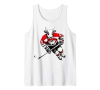 Jugador de hockey sobre hielo Vaca Camiseta sin Mangas