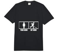 Jugador De Hockey Tu Mamá Mi Mamá Hijo Hijo Hockey sobre Hielo Comfort Colors Adult Heavyweight T-Shirt