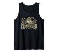 Jugador de Lacrosse Relax Bro LAX Lacrosse Camiseta sin Mangas