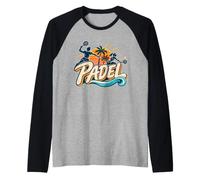 Jugador De Pádel - Pádel - Pista De Pádel Sunny Camiseta Manga Raglan