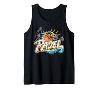 Jugador De Pádel - Pádel - Pista De Pádel Sunny Camiseta sin Mangas