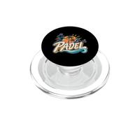 Jugador De Pádel - Pádel - Pista De Pádel Sunny PopSockets PopGrip para MagSafe