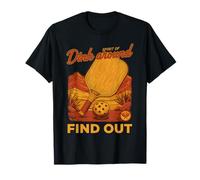 Jugador de Pickleball Dink Around Descubre el Amor Pickleball Camiseta