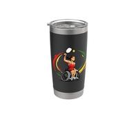 Jugador de pickleball Olympia adaptable Deportes dinámicos Vaso térmico de acero inoxidable de doble pared