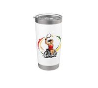 Jugador de pickleball Olympia adaptable Deportes dinámicos Vaso térmico de acero inoxidable de doble pared