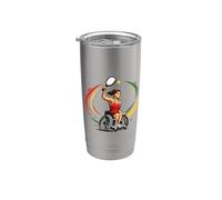 Jugador de pickleball Olympia adaptable Deportes dinámicos Vaso térmico de acero inoxidable de doble pared