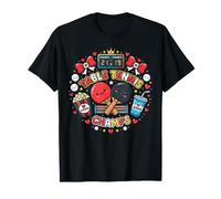 Jugador de Ping Pong de campeones de Tenis de Mesa Kawaii Camiseta