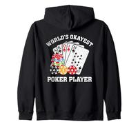 Jugador de póquer más Bueno del Mundo Divertido Sudadera con Capucha