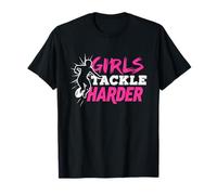 Jugador de rugby femenino abanico deportivo Orgullo atleta Camiseta