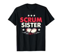 Jugador de rugby femenino abanico deportivo Orgullo atleta Camiseta
