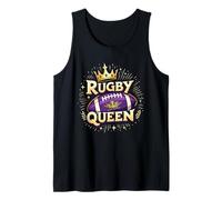 Jugador de rugby femenino abanico deportivo Orgullo atleta Camiseta sin Mangas