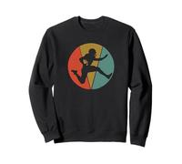 Jugador de salto de fútbol americano Retro Sudadera