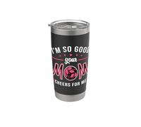 Jugador de voleibol I'm So Good Your Mom Cheers Voleibol Vaso térmico de acero inoxidable de doble pared