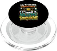 Jugador de Voleibol Pronóstico Fin de Semana Torneo de Voleibol PopSockets PopGrip para MagSafe