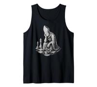 Jugador del Club de Ajedrez Obispo Jugando Camiseta sin Mangas