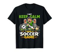 Jugador del día del Partido de fútbol I Can't Keep Calm Camiseta