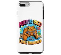 Jugador Desbloqueado de Nivel puertorriqueño Coqui Frog Carcasa para iPhone 7 Plus/8 Plus