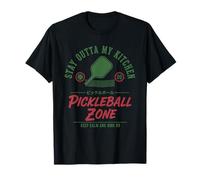 Jugador Divertido de Pickleball: mantente alejado de mi Zona de Cocina Camiseta
