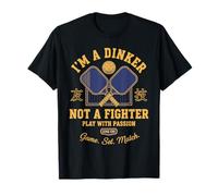 Jugador Divertido de Pickleball, Pelota de pepinillos, Soy un Bebedor Camiseta