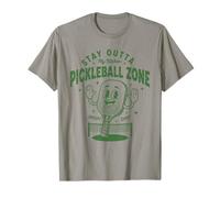 Jugador Divertido de Pickleball Stay Outta My Kitchen Zone Camiseta