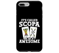 Jugador italiano del juego de cartas entusiasta impresionante Scopa Carcasa para iPhone 7 Plus/8 Plus
