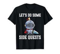 Jugador RPG Vamos a Hacer Algunas misiones secundarias Knight Warrior Player Camiseta