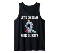 Jugador RPG Vamos a Hacer Algunas misiones secundarias Knight Warrior Player Camiseta sin Mangas
