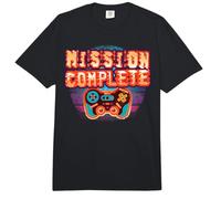Jugador Videojuegos Camiseta Misión Cumplida Mando Comfort Colors Adult Heavyweight T-Shirt