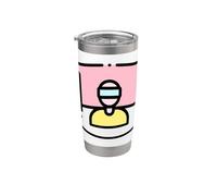 Jugador VR 390 de la diversión del atleta de la realidad virtual Vaso térmico de acero inoxidable de doble pared
