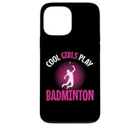 Jugadora De Bádminton Cool Girls Play Badminton Carcasa para iPhone 13 Pro MAX
