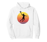 Jugadora de pádel Retro Sunset Sudadera con Capucha