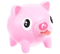 Jugadores de goma apretón gritando animal cerdo con lengua de niños adultos regalo fiesta favorito curso escritorio decoración sensorial rosa