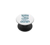 Jugadores de Tuba lo Mantienen bajo Clave Juego de Palabras de música PopSockets PopGrip Adhesivo