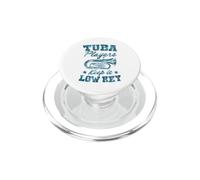 Jugadores de Tuba lo Mantienen bajo Clave Juego de Palabras de música PopSockets PopGrip para MagSafe