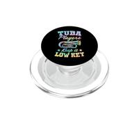 Jugadores de Tuba lo Mantienen bajo Clave Juego de Palabras de música PopSockets PopGrip para MagSafe