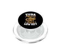 Jugadores de Tuba lo Mantienen bajo Clave Juego de Palabras de música PopSockets PopGrip para MagSafe