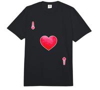 Jugando a Las Cartas Ace of Hearts Skat Poker Comfort Colors Adult Heavyweight T-Shirt