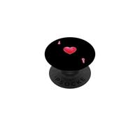 Jugando a Las Cartas Ace of Hearts Skat Poker PopSockets PopGrip Adhesivo