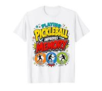 Jugando Pickleball Mejora Memory Paddle Sport Raqueta Niños Camiseta
