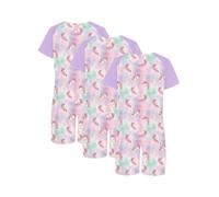 Jugaoge Niña Ropa Adaptada Para Niños Niñas Con Necesidades Especiales Piezas Mono Anti Deslizamiento Overol Antitiras Ropa Para Autismo Lavanda 5-6 años