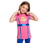 Jugaoge Niña Traje Super Gato Niñas Jóvenes Disfraz Niños Camisas Gatito Rosa 11-12 años