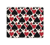 Jugar A Las Cartas Alfombrilla De Escritorio Lavable Mouse Pad Antideslizante Alfombrilla De Ratón para Oficina Hogar Pc 25X30Cm