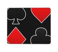 Jugar A Las Cartas Mouse Pad Portátil Mousepad Duradero Alfombrilla De Ratón para Gaming Ordenador Oficina 25X30Cm