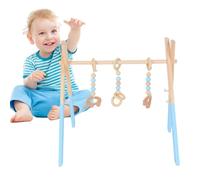 Jugar al Gimnasio - Gimnasio Infantil con Marco de Madera Inodoro | Juguetes de Aprendizaje para niños pequeños para Sala de Estar, Sala de recién Nacidos, Centro de educación Infantil, de Guarde
