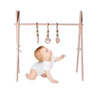 Jugar al gimnasio,Manualidades con marco de madera, juguete de gimnasio para bebés | Juguetes de aprendizaje para niños pequeños para sala de estar, sala de recién nacidos, centro de educación