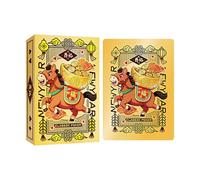 Jugar Cartas De Año Nuevo Lunar | Accesorios De Para El Año Del Caballo 2026 | Juegos De Cartas Poker Festivos | Para Adolescentes Adultos Coleccionistas Turistas Reuniones Familiares