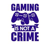 Jugar no es un delito, citas de jugadores y Calcomanías de letras 50.4x68.6cm No daña la superficie de la pared Azul oscuro