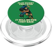 Jugar Rugby Dijeron Que Será Divertido Divertido Mundo Bokke PopSockets PopGrip para MagSafe