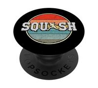 Jugar Squash Raqueta Ball Player Vintage PopSockets PopGrip Adhesivo